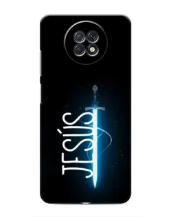 Чохол для Xiaomi Redmi Note 9T з картинкою «Меч Духа Jesus»