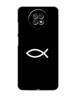 Чохол для Xiaomi Redmi Note 9T з картинкою «Символ риби Jesus»