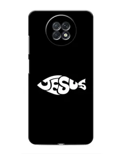 Чохол для Xiaomi Redmi Note 9T з картинкою «Риба  Jesus»