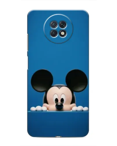 Чохол для Xiaomi Redmi Note 9T з картинкою «Міккі виглядає»