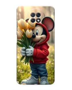 Чохол для Xiaomi Redmi Note 9T з картинкою «Міккі з тюльпанами» Чохол для Xiaomi Redmi Note 9T з картинкою «Міккі з тюльпанами»