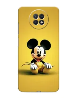 Чохол для Xiaomi Redmi Note 9T з картинкою «Міккі на жовтому»
