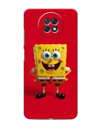 Чохол для Xiaomi Redmi Note 9T з картинкою «Спанч Боб на червоному» Чохол для Xiaomi Redmi Note 9T з картинкою «Спанч Боб на червоному»