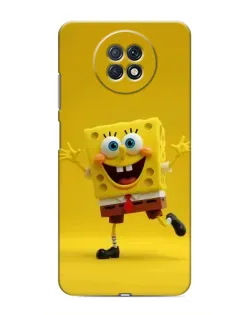 Чохол для Xiaomi Redmi Note 9T з картинкою «Позитивний Губка Боб»