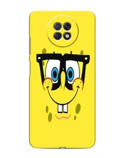 Чохол для Xiaomi Redmi Note 9T з картинкою «Мінімалістичний Спанч Боб»