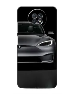 Чохол для Xiaomi Redmi Note 9T з картинкою «Tesla Model S Look»