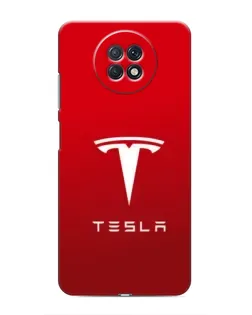 Чехол для Xiaomi Redmi Note 9T с картинкой «Tesla Red Classic»