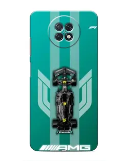 Чехол для Xiaomi Redmi Note 9T с картинкой «Mercedes AMG Petronas»