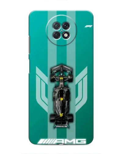 Чехол для Xiaomi Redmi Note 9T с картинкой «Mercedes AMG Petronas»