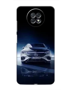 Чехол для Xiaomi Redmi Note 9T с картинкой «Ночной Mercedes EQ»