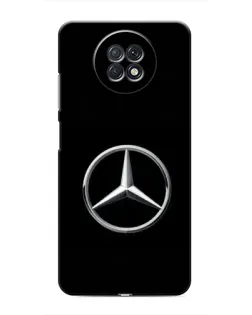Чехол для Xiaomi Redmi Note 9T с картинкой «Mercedes классический лого»