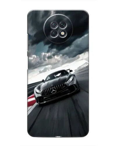 Чехол для Xiaomi Redmi Note 9T с картинкой «Гоночный Mercedes AMG»