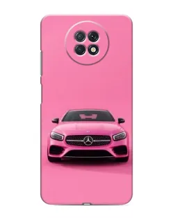 Чохол для Xiaomi Redmi Note 9T з картинкою «Рожевий Mercedes AMG»
