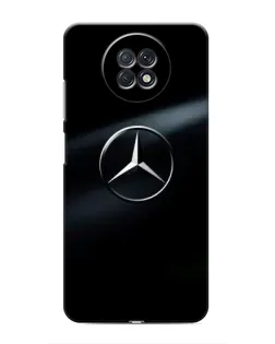 Чохол для Xiaomi Redmi Note 9T з картинкою «Mercedes на металі»