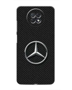Чохол для Xiaomi Redmi Note 9T з картинкою «Карбоновий Mercedes стиль»