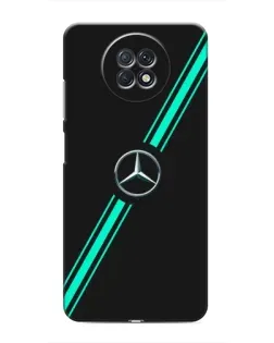 Чохол для Xiaomi Redmi Note 9T з картинкою «Спортивні лінії Mercedes»
