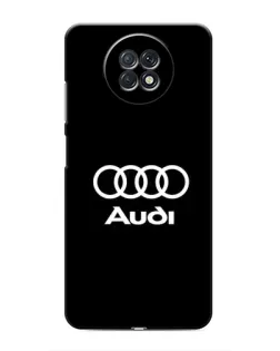 Чехол для Xiaomi Redmi Note 9T с картинкой «Классическое лого Audi»