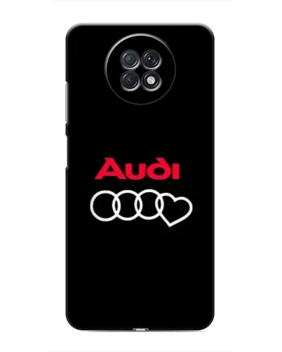 Чехол для Xiaomi Redmi Note 9T с картинкой «Логотип Audi Heart»
