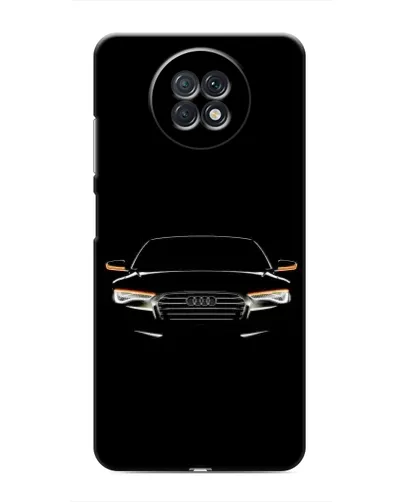 Чехол для Xiaomi Redmi Note 9T с картинкой «Audi — ночной контур»