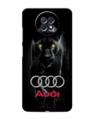 Чехол для Xiaomi Redmi Note 9T с картинкой «Пантера и Audi»