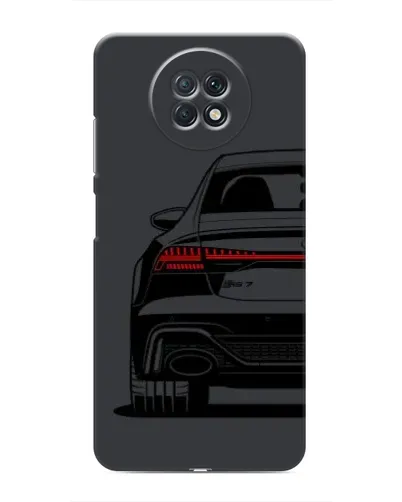 Чехол для Xiaomi Redmi Note 9T с картинкой «Задняя часть Audi — арт»