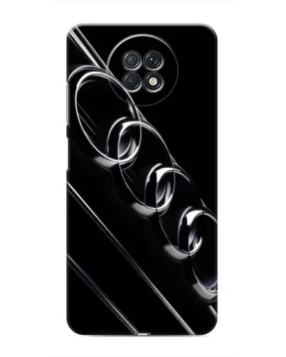 Чехол для Xiaomi Redmi Note 9T с картинкой «Audi — абстрактные кольца»