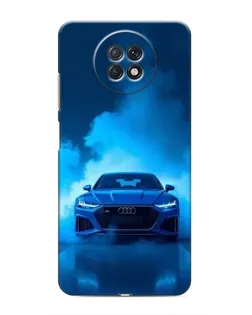 Чехол для Xiaomi Redmi Note 9T с картинкой «Audi — голубая энергия»