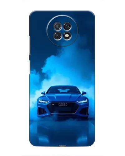 Чехол для Xiaomi Redmi Note 9T с картинкой «Audi — голубая энергия»