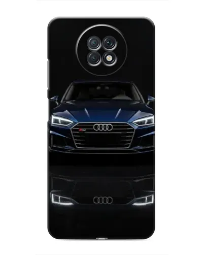 Чехол для Xiaomi Redmi Note 9T с картинкой «Audi — ночное отражение»