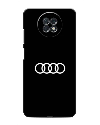 Чехол для Xiaomi Redmi Note 9T с картинкой «Audi White Logo»