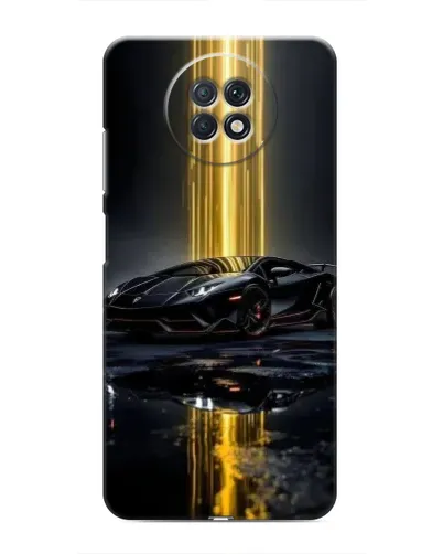 Чехол для Xiaomi Redmi Note 9T с картинкой «Ночной Lamborghini драйв»
