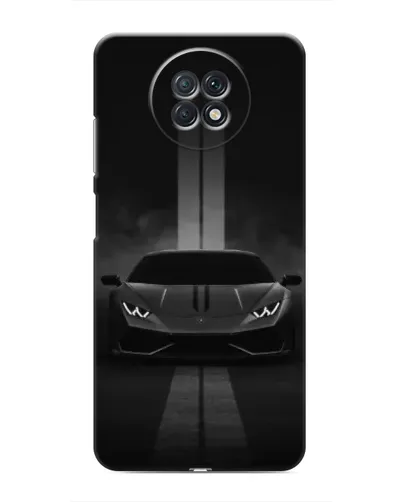 Чехол для Xiaomi Redmi Note 9T с картинкой «Lamborghini симметрия дорог»