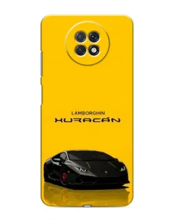 Чехол для Xiaomi Redmi Note 9T с картинкой «Lamborghini Huracan черный»