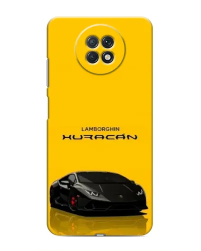 Чехол для Xiaomi Redmi Note 9T с картинкой «Lamborghini Huracan черный»