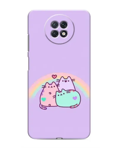 Чехол для Xiaomi Redmi Note 9T с картинкой «Радужные Пушины» Чехол для Xiaomi Redmi Note 9T с картинкой «Радужные Пушины»
