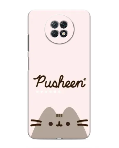 Чехол для Xiaomi Redmi Note 9T с картинкой «Pusheen логотип» Чехол для Xiaomi Redmi Note 9T с картинкой «Pusheen логотип»