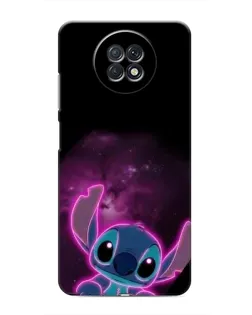 Чохол для Xiaomi Redmi Note 9T з картинкою «Неоновий Stitch»