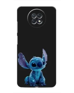Чохол для Xiaomi Redmi Note 9T з картинкою «Стіч на чорному»