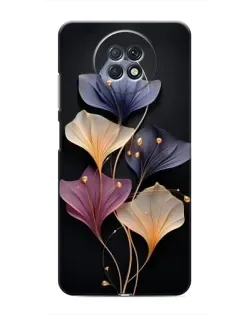Чохол для Xiaomi Redmi Note 9T з картинкою «Лілові квіти грації»