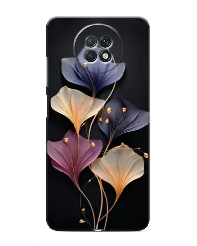 Чохол для Xiaomi Redmi Note 9T з картинкою «Лілові квіти грації»