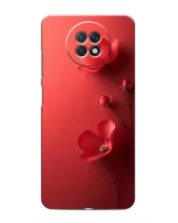 Чохол для Xiaomi Redmi Note 9T з картинкою «Макові суцвіття»