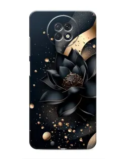 Чохол для Xiaomi Redmi Note 9T з картинкою «Чорний лотос»