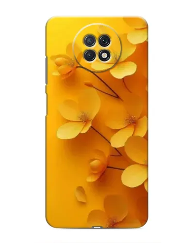 Чохол для Xiaomi Redmi Note 9T з картинкою «Золоті пелюстки»