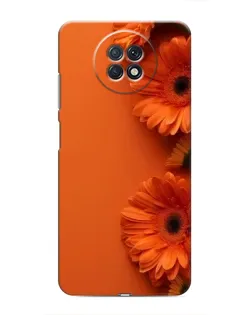 Чохол для Xiaomi Redmi Note 9T з картинкою «Помаранчеві гербери»