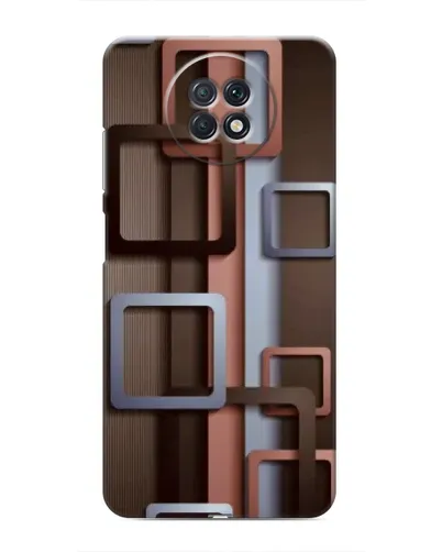 Чохол для Xiaomi Redmi Note 9T з картинкою «Коричневі об'ємні квадрати» Чохол для Xiaomi Redmi Note 9T з картинкою «Коричневі об'ємні квадрати»