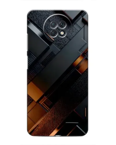 Чохол для Xiaomi Redmi Note 9T з картинкою «Чорні геометричні блоки» Чохол для Xiaomi Redmi Note 9T з картинкою «Чорні геометричні блоки»