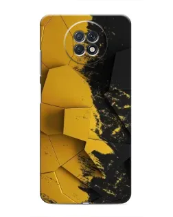Чохол для Xiaomi Redmi Note 9T з картинкою «Золоті уламки геометрії»