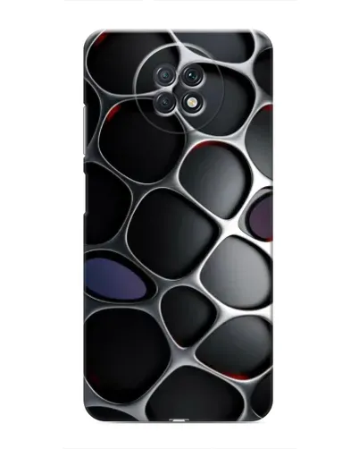 Чохол для Xiaomi Redmi Note 9T з картинкою «Об'ємна темна решітка» Чохол для Xiaomi Redmi Note 9T з картинкою «Об'ємна темна решітка»