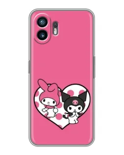 Чехол для Xiaomi Redmi R70 с картинкой «Kuromi и My Melody»