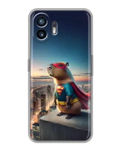 Чехол для Xiaomi Redmi R70 с картинкой «Капи-мен супергерой» Чехол для Xiaomi Redmi R70 с картинкой «Капи-мен супергерой»